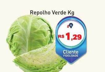 Tonin Superatacado Repolho verde kg oferta