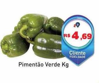 Tonin Superatacado Pimentão verde kg oferta