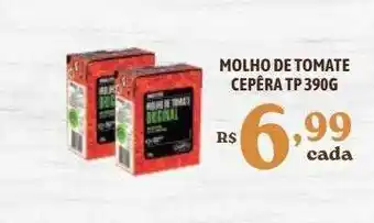 Bahamas Supermercados Molho de tomate cepêra oferta