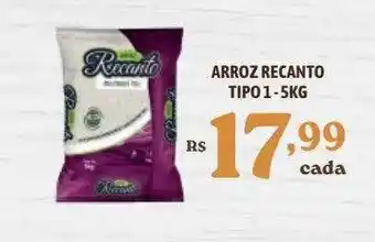 Bahamas Supermercados Arroz recanto tipo 1 oferta