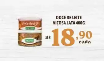 Doce de leite viçosa lata