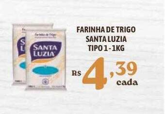Bahamas Supermercados Farinha de trigo santa luzia tipo 1 oferta