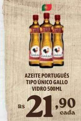 Bahamas Supermercados Azeite português tipo único gallo oferta