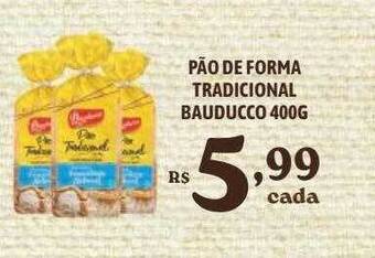 Bahamas Supermercados Pão de forma tradicional bauducco oferta