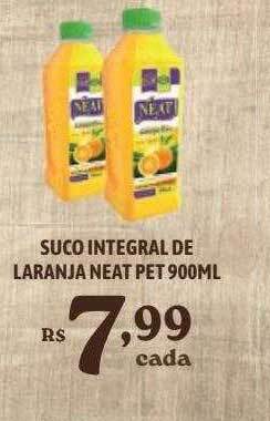 Bahamas Supermercados Suco integral de laranja neat oferta