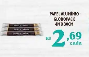 Bahamas Supermercados Papel aluminio globopack 4mx30cm oferta