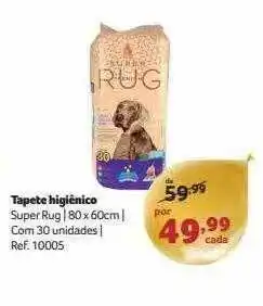 Tapete higiênico super rug