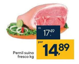 Coop Pernil Suino Fresco 1kg oferta
