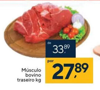 Musculo Bovino Traseiro 1kg