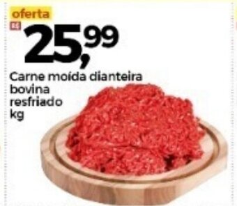 Frangolândia Carne Moida Dianteiro Bovino Resfriado 1kg oferta