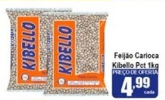 Higa's Supermercado Feijao Carioca Kibello pct 1kg oferta