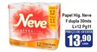 Higa's Supermercado Papel Higiénico F. Dupla 30mts Lv12 Pg11 oferta