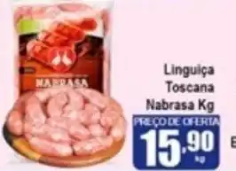 Higa's Supermercado Linguica Toscana Nabrasca 1kg oferta