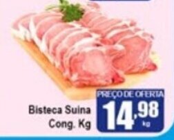 Higa's Supermercado Bisteca Suina Congelada 1kg oferta