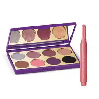 Combo niina secrets: palette purple + batom gloss stick malva lírio