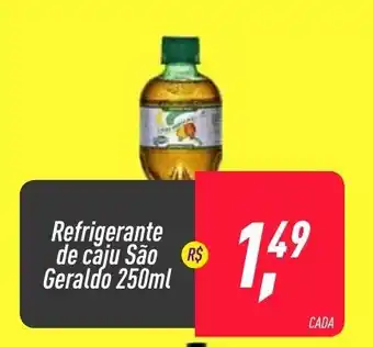 Frangolândia Refrigerante de Caju Sao Geraldo 250ml oferta