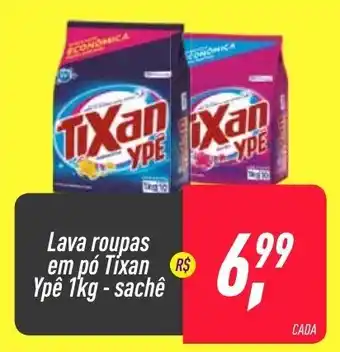 Frangolândia Lava roupas em po Tixan Ype 1kg sache oferta