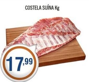 Central Supermercados Costela Suina 1kg oferta