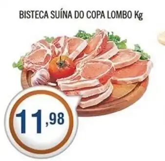 Central Supermercados Bisteca Suina Do Copa Lombo 1kg oferta