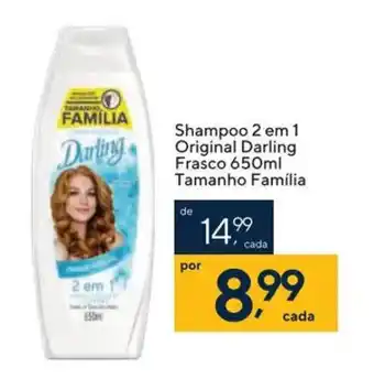 Coop Shampoo 2 em 1 Original Darling Frasco 650ml Tamanho Familia oferta
