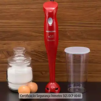 Preçolândia Mixer mondial versatile m12 vermelho oferta