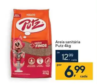 Areia Sanitaria Putz 4kg
