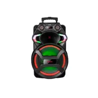 Caixa de som amplificada amvox portátil 850w bluetooth rádio fm bivolt aca 800 g
