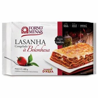 Lasanha forno de minas 600g bolonhesa