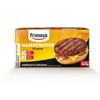 Almeida Mercados Hambúrguer bovino frimesa embalagem 540g oferta