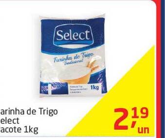 Tenda Atacado Farinha De Trigo Select 1kg oferta