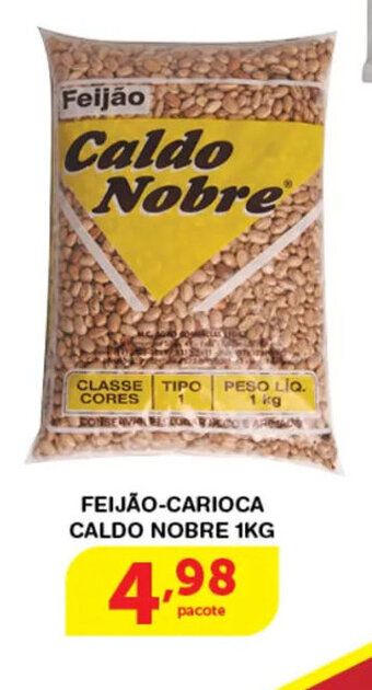 Roldão Feijao Carioca Caldo Nobre 1kg oferta