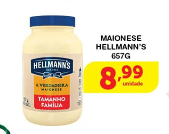 Roldão Maionese Hellmann's 657g oferta