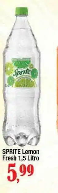 Supermercados Unidos Sprite Lemon Fresh 1.5L oferta