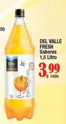 Supermercados Unidos Del Valle Fresh 1.5L oferta