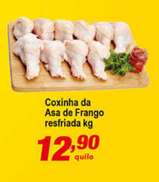 Ricoy Supermercados Coxinha da Asa de Frango resfriada 1kg oferta