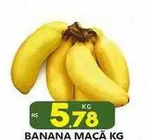 Supermercado Porecatu Banana maçã kg oferta