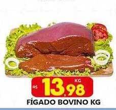 Supermercado Porecatu Fígado bovino kg oferta