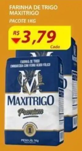 Assaí Atacadista Farinha de Trigo Maxitrigo 1kg oferta