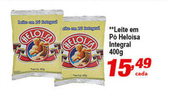 Ricoy Supermercados Leite em po Heloisa Integral 400g oferta