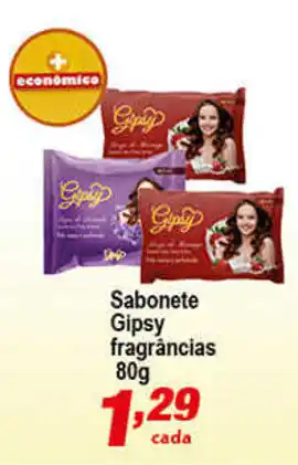 Ricoy Supermercados Sabonete Gipsy Frag. 80g oferta