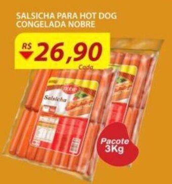 Assaí Atacadista Salsicha Para Hot Dog Congelada Nobre 3kg oferta