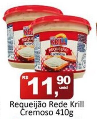 Rede Krill Requeijao Rede krill Cremoso 410g oferta