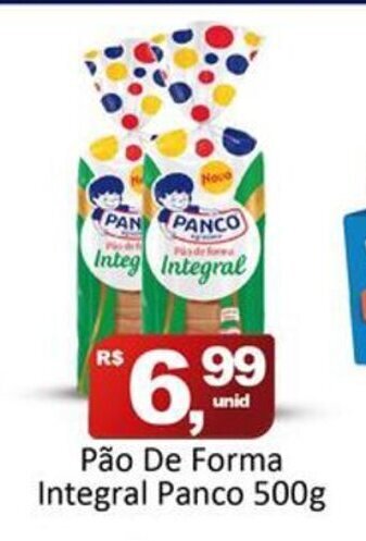 Rede Krill pao de Forma Integral Panco 500g oferta
