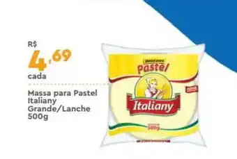 Supper Rissul Massa Para Pastel Italiany Grande Lanche 500g oferta