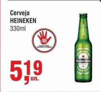 Higa Atacado Cerveja heineken oferta