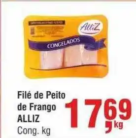 Filé de peito de frango alliz cong. kg