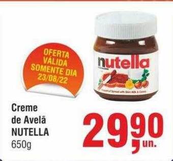 Higa Atacado Creme de avelã nutella oferta