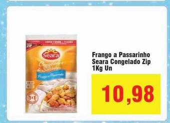 Spani Atacadista Frango a passarinho seara congelado zip oferta