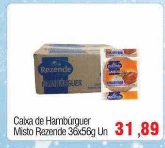 Spani Atacadista Caixa de hambúrguer misto rezende oferta