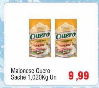 Spani Atacadista Maionese quero sachê oferta